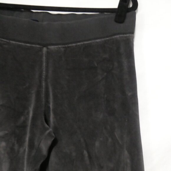 Y2K | GAP - Stretch | small | Soft Black Velour / Velvet Loungewear Pants - Picture 5 of 16